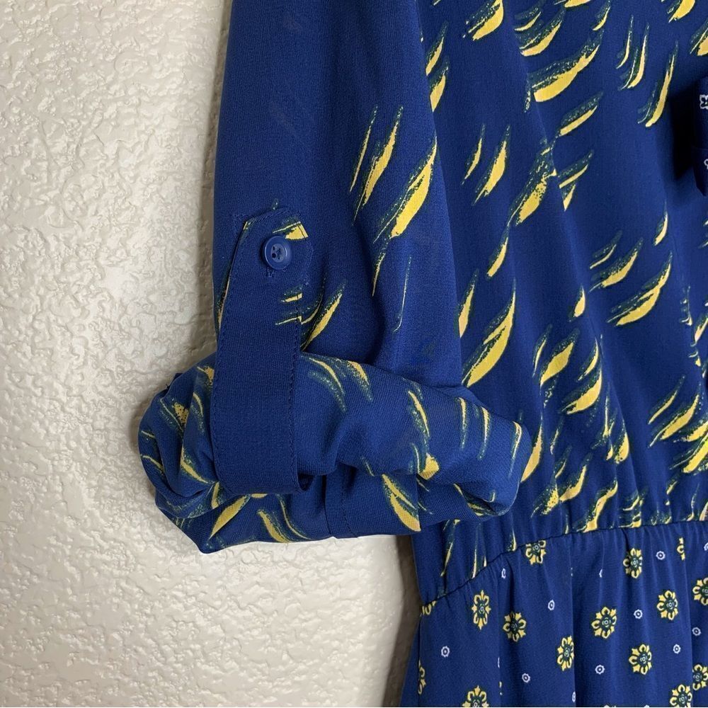 Alice + Olivia Silk Blend Neka Printed Tie-Neck Dress, Size Large - Picture 6 of 13